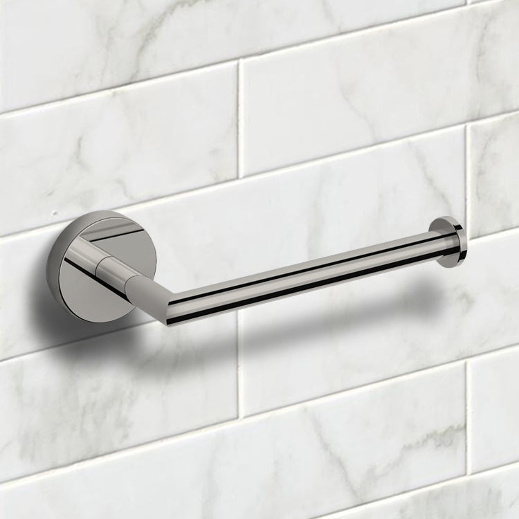 Luxury Hotel Satin Nickel Toilet Paper Holder - Stellar Hardware and Bath 