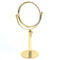 Stand Mirrors Tall Pedestal Double Face Brass 3x, 5x, 5xop, or 7x Magnifying Mirror - Stellar Hardware and Bath 