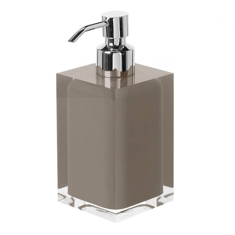 Rainbow Square Turtledove Countertop Soap Dispenser - Stellar Hardware and Bath 