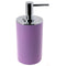 Yucca Black Round Free Standing Soap Dispenser in Resin - Stellar Hardware and Bath 