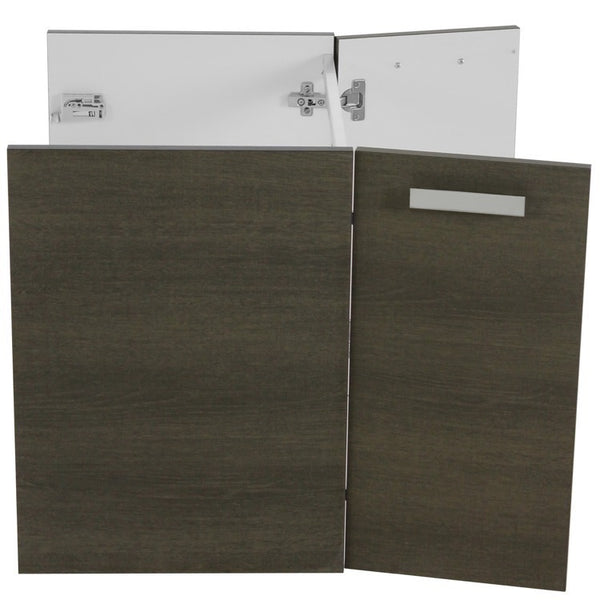 22 Inch Wall Mount Larch Canapa Bathroom Vanity Cabinet - Stellar Hardware and Bath 