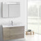 39 Inch Glossy White Bathroom Vanity Set - Stellar Hardware and Bath 