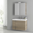 31 Inch Glossy White Bathroom Vanity Set - Stellar Hardware and Bath 