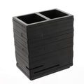 Square Black Toothbrush Holder - Stellar Hardware and Bath 