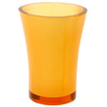 Round Toothbrush Holder Made From Thermoplastic Resins in Orange Finish - Stellar Hardware and Bath 