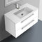 33 Inch Vanity Cabinet With Fitted Sink - Stellar Hardware and Bath 