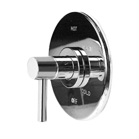 East Linear - 4-1504BP Balanced Pressure Shower Trim Plate with Handle. Less showerhead, arm and flange. - Stellar Hardware and Bath 