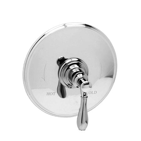 Newport Brass Ithaca 4-2554BP Balanced Pressure Shower Trim Plate with Handle. Less showerhead, arm and flange. - Stellar Hardware and Bath 