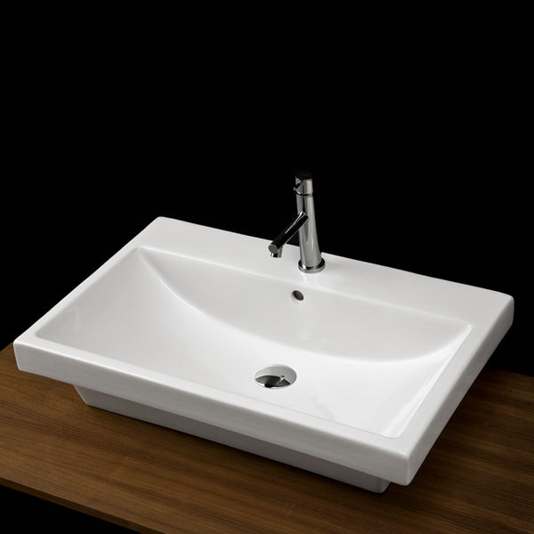 Lacava 4271-01-001 Piazza White - Stellar Hardware and Bath 