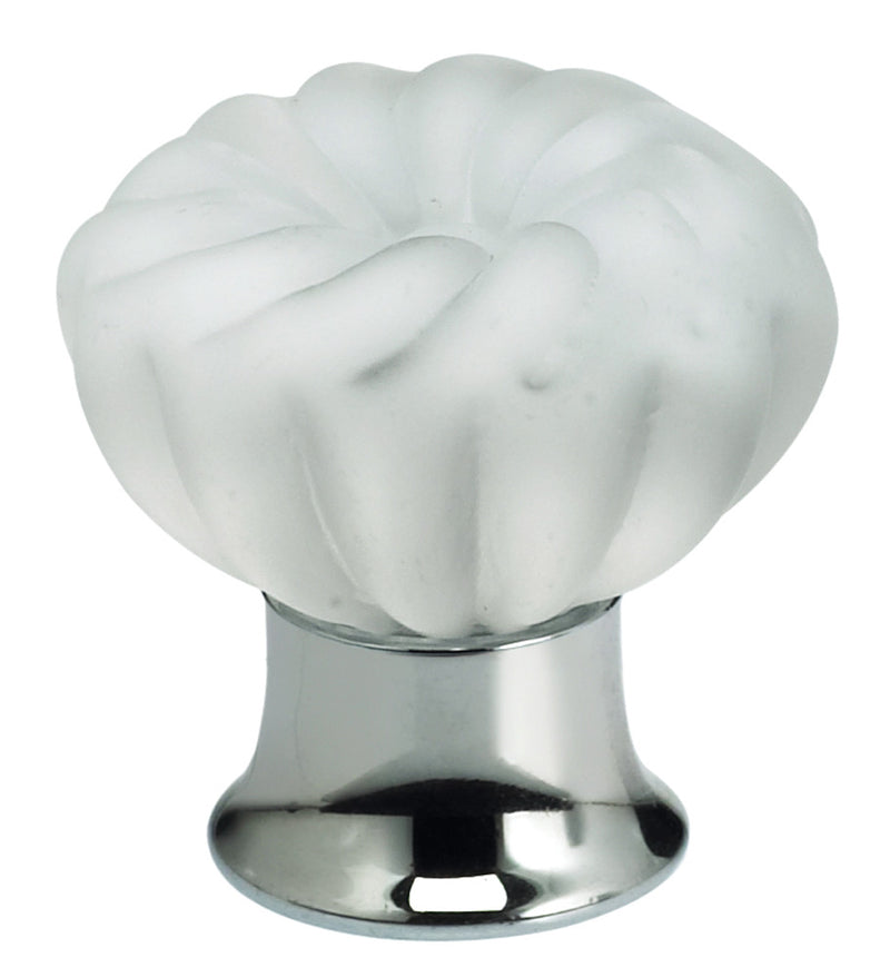 Omnia 4341/40 Cabinet GLASS KNOB - Stellar Hardware and Bath 