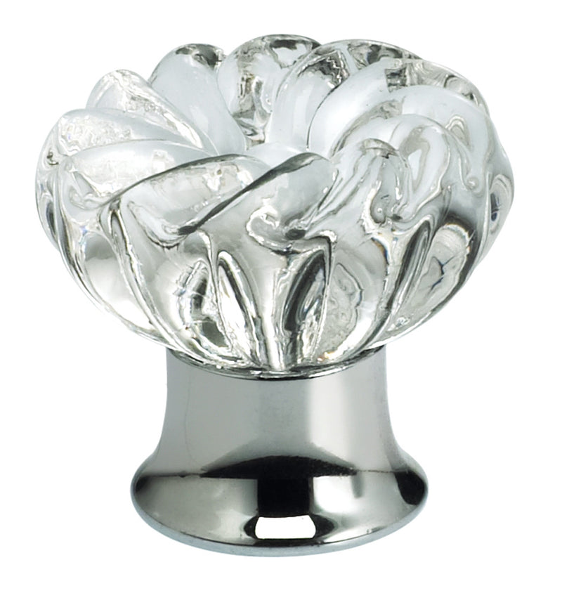 Omnia 4341/30 Cabinet GLASS KNOB - Stellar Hardware and Bath 