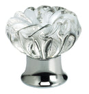 Omnia 4341/40 Cabinet GLASS KNOB - Stellar Hardware and Bath 