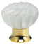 Omnia 4341/40 Cabinet GLASS KNOB - Stellar Hardware and Bath 