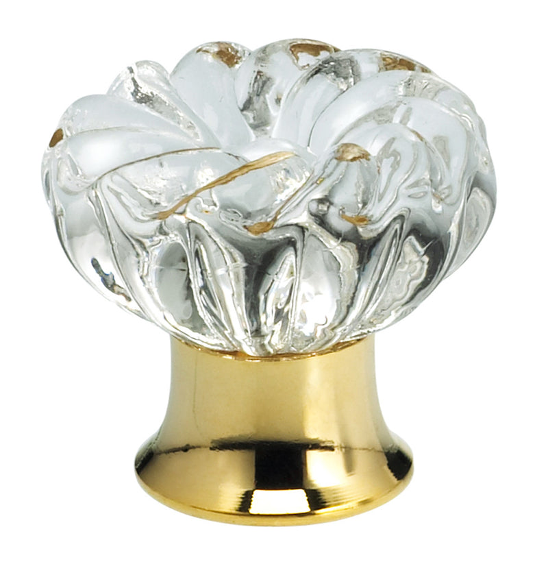 Omnia 4341/30 Cabinet GLASS KNOB - Stellar Hardware and Bath 