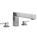CUBIX® Roman Tub Set with CUBIX® Lever Handles - Stellar Hardware and Bath 