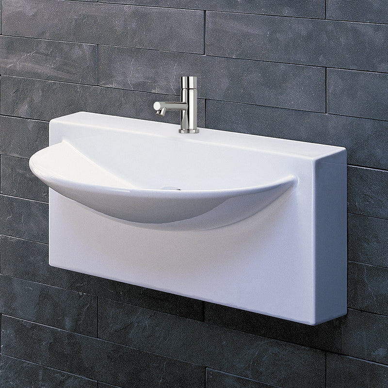 Lacava 4500-001 Block White - Stellar Hardware and Bath 