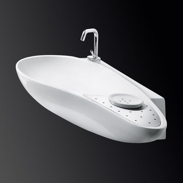 Lacava 4602-00-001 Ovale White - Stellar Hardware and Bath 