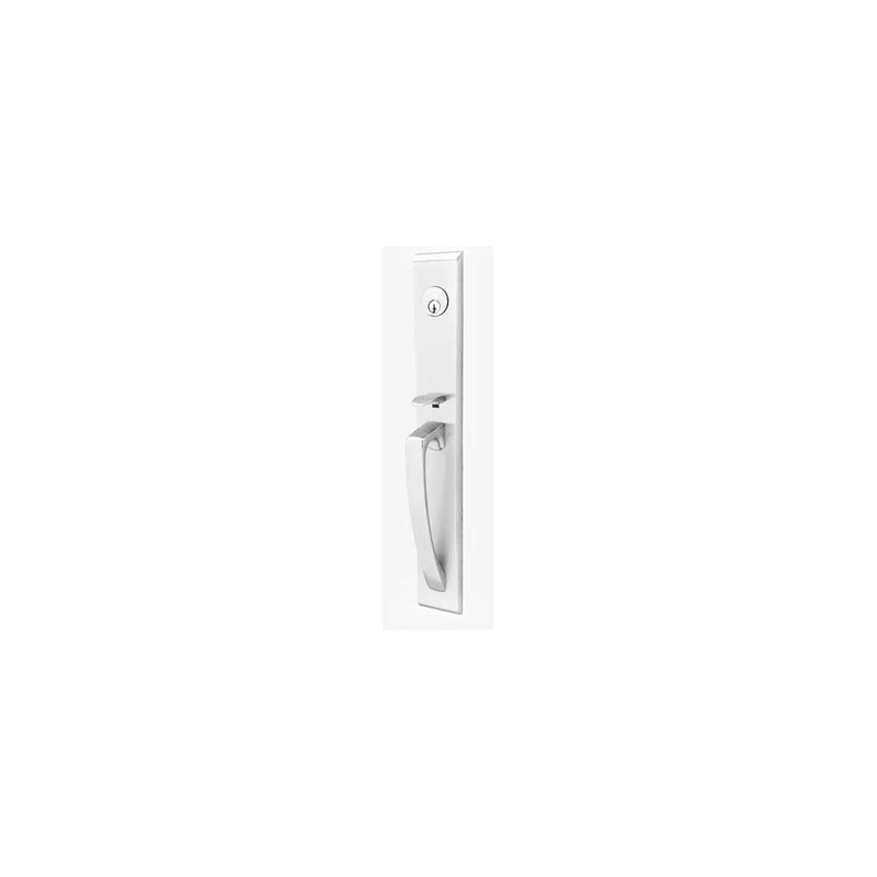 Emtek  4816 Orion Single Cylinder Keyed Entry Handleset from the Contemporary Collection - Stellar Hardware and Bath 
