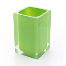 Square Acid Green Toothbrush Holder - Stellar Hardware and Bath 