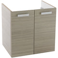 22 Inch Wall Mount Grey Oak Bathroom Vanity Cabinet - Stellar Hardware and Bath 