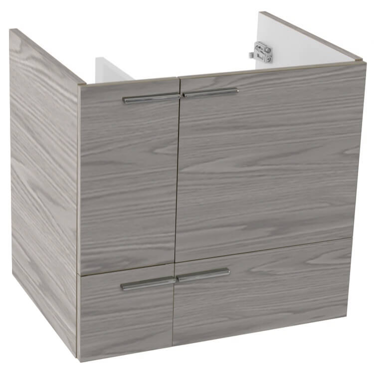 23 Inch Wall Mount Larch Canapa Bathroom Vanity Cabinet - Stellar Hardware and Bath 