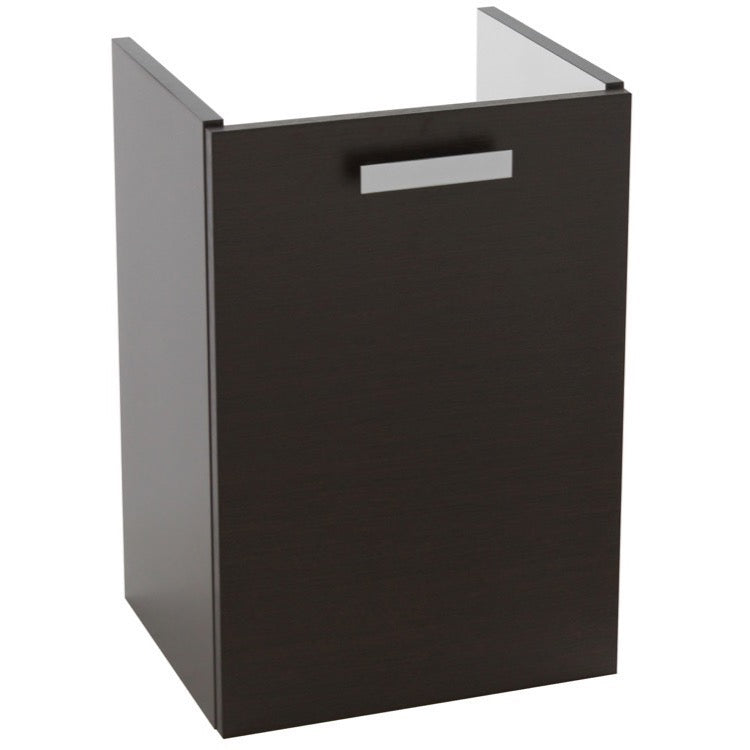 15 Inch Wall Mount Grey Oak Bathroom Vanity Cabinet - Stellar Hardware and Bath 