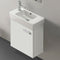 18 Inch Vanity Cabinet With Fitted Sink - Stellar Hardware and Bath 