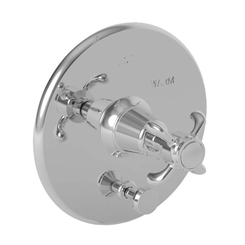 Newport Brass Virginia 5-1682BP Balanced Pressure Tub & Shower Diverter Plate with Handle - Stellar Hardware and Bath 
