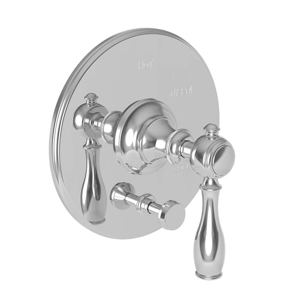 Newport Brass Victoria 5-1772BP Balanced Pressure Tub & Shower Diverter Plate with Handle - Stellar Hardware and Bath 