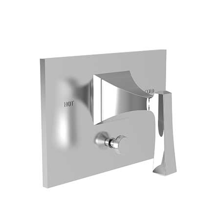 Newport Brass Joffrey 5-2572BP Balanced Pressure Tub & Shower Diverter Plate with Handle - Stellar Hardware and Bath 