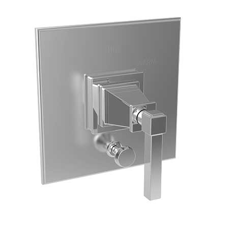 Malvina - 5-3142BP Balanced Pressure Tub & Shower Diverter Plate with Handle - Stellar Hardware and Bath 