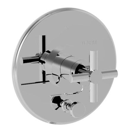 Newport Brass East Linear 5-992BP Balanced Pressure Tub & Shower Diverter Plate with Handle - Stellar Hardware and Bath 