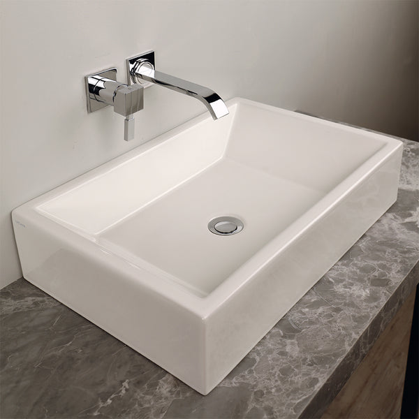 Lacava 5032A-001 Aquamedia White - Stellar Hardware and Bath 