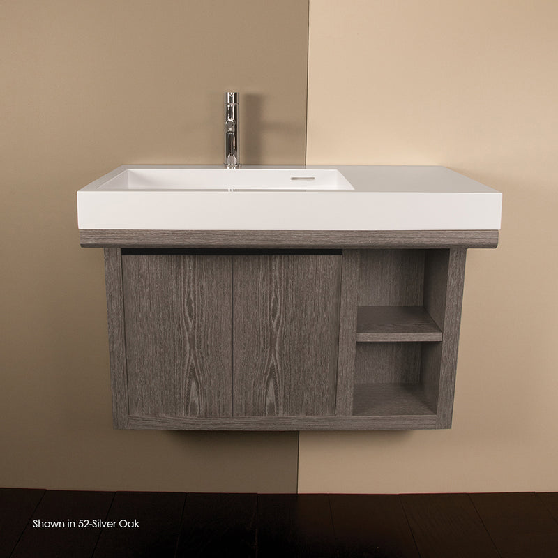 Lacava LIB-W-32L-20 Libera Ash Gray - Stellar Hardware and Bath 