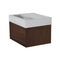 Lacava LUC-W-22-47 Luce Smoky Walnut - Stellar Hardware and Bath 