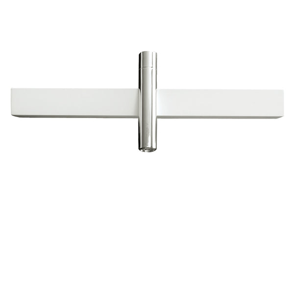 Aqua Brass 51914 Wallmount single-hole lavatory faucet with shelf - Stellar Hardware and Bath 
