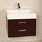 Lacava AQS-W-24-33 AQUASEI African Mahogany - Stellar Hardware and Bath 