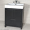 Lacava AQS-F-24-86 AQUASEI Gloss Black - Stellar Hardware and Bath 