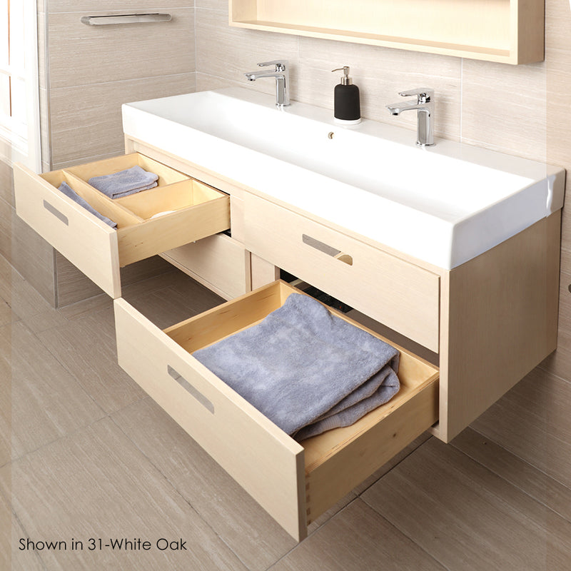 Lacava AQS-W-48D-33 AQUASEI African Mahogany - Stellar Hardware and Bath 