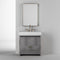 Lacava AQS-F-32-08T1 AQUASEI White with Fine  Texture - Stellar Hardware and Bath 