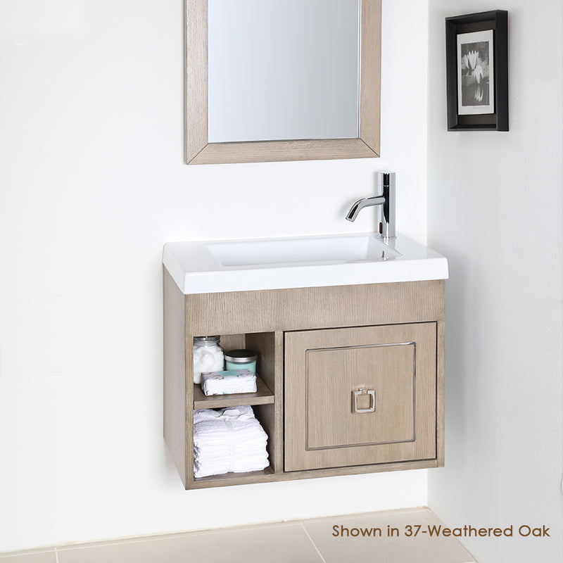 Lacava DIM-W-24-35T1 DIMINI Ardesia with Fine Texture - Stellar Hardware and Bath 