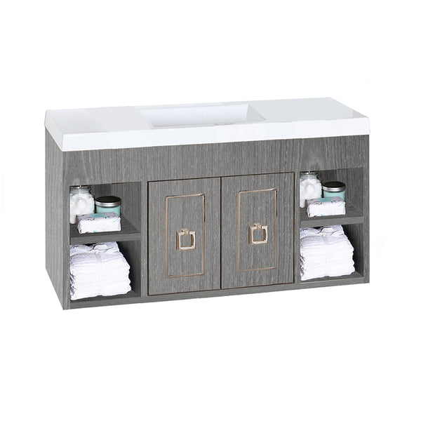 Lacava DIM-W-40-54T1 DIMINI Taupe with Fine Texture - Stellar Hardware and Bath 