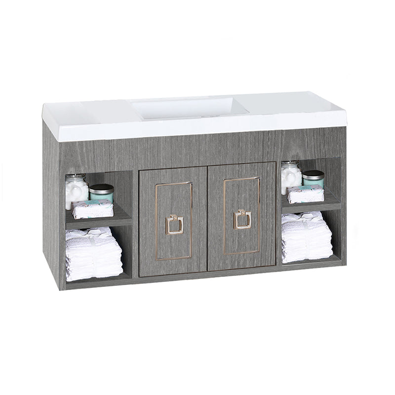 Lacava DIM-W-40-35T1 DIMINI Ardesia with Fine Texture - Stellar Hardware and Bath 