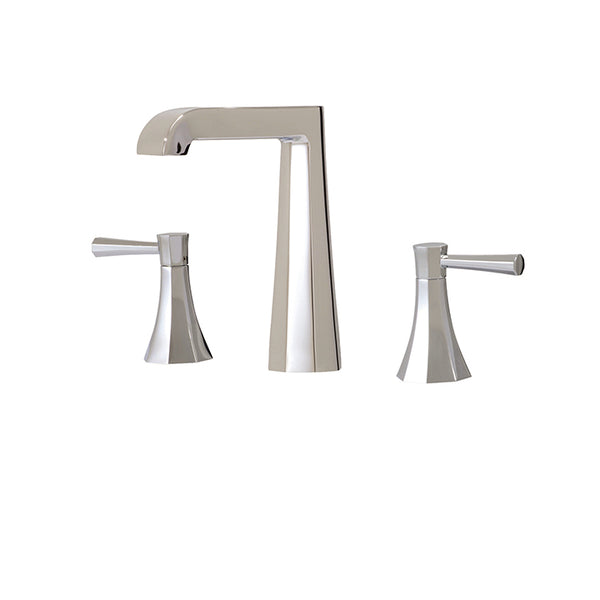 Aqua Brass 53N16 Widespread lavatory faucet - Stellar Hardware and Bath 
