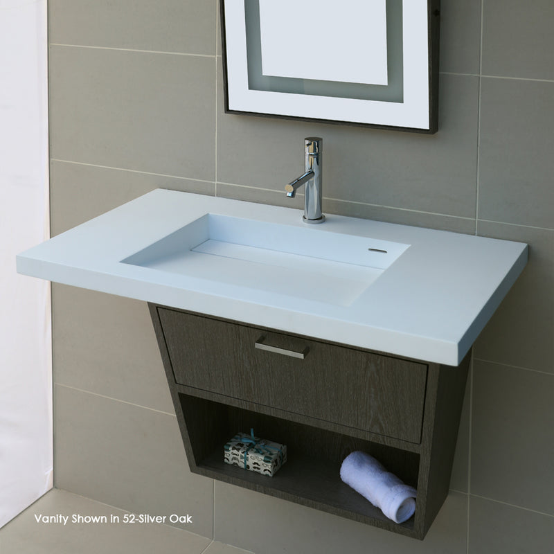 Lacava 5301S-02-001M Libera  Matte White - Stellar Hardware and Bath 