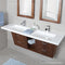 Lacava LIB-W-56-33 Libera  African Mahogany - Stellar Hardware and Bath 