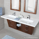 Lacava LIB-W-56-54T1 Libera  Taupe with Fine Texture - Stellar Hardware and Bath 