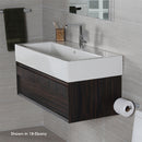 Lacava LUC-W-40-35T1 Aquagrande Ardesia with Fine Texture - Stellar Hardware and Bath 
