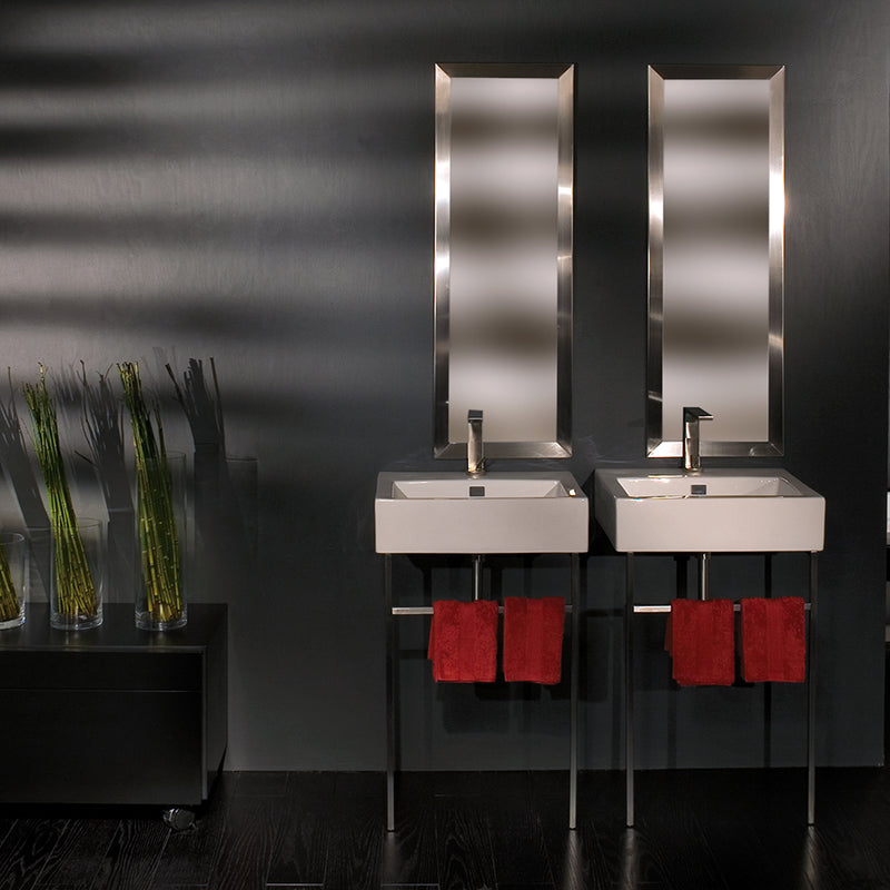 Lacava AQG-FR-17-CSS-44 Aquagrande Matte Black - Stellar Hardware and Bath 
