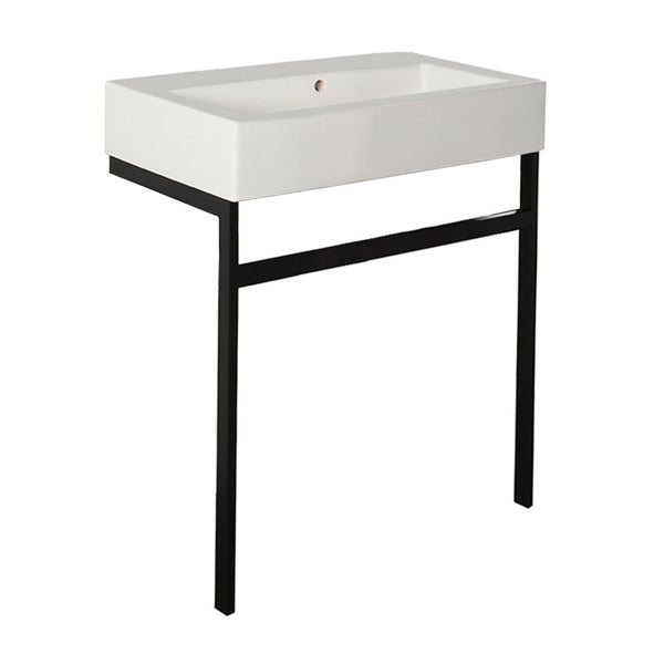 Lacava AQG-FR-29-44 Aquagrande Matte Black - Stellar Hardware and Bath 